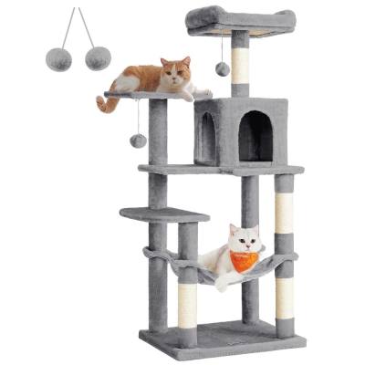 Feandrea Cat Tower, Height 143 cm, for up 4 Cats (PCT161W01)  (FEAPCT161W01)