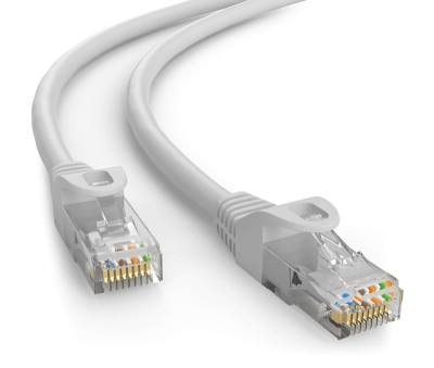 POWERTECH καλώδιο δικτύου CAB-N415, Cat 6 U/UTP, CCA, 250Hz, 1m, γκρι