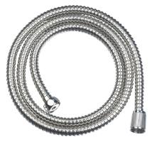 BRUNO σπιράλ ντους BRN-0243, ανοξείδωτο ατσάλι, 1.5m, ασημί