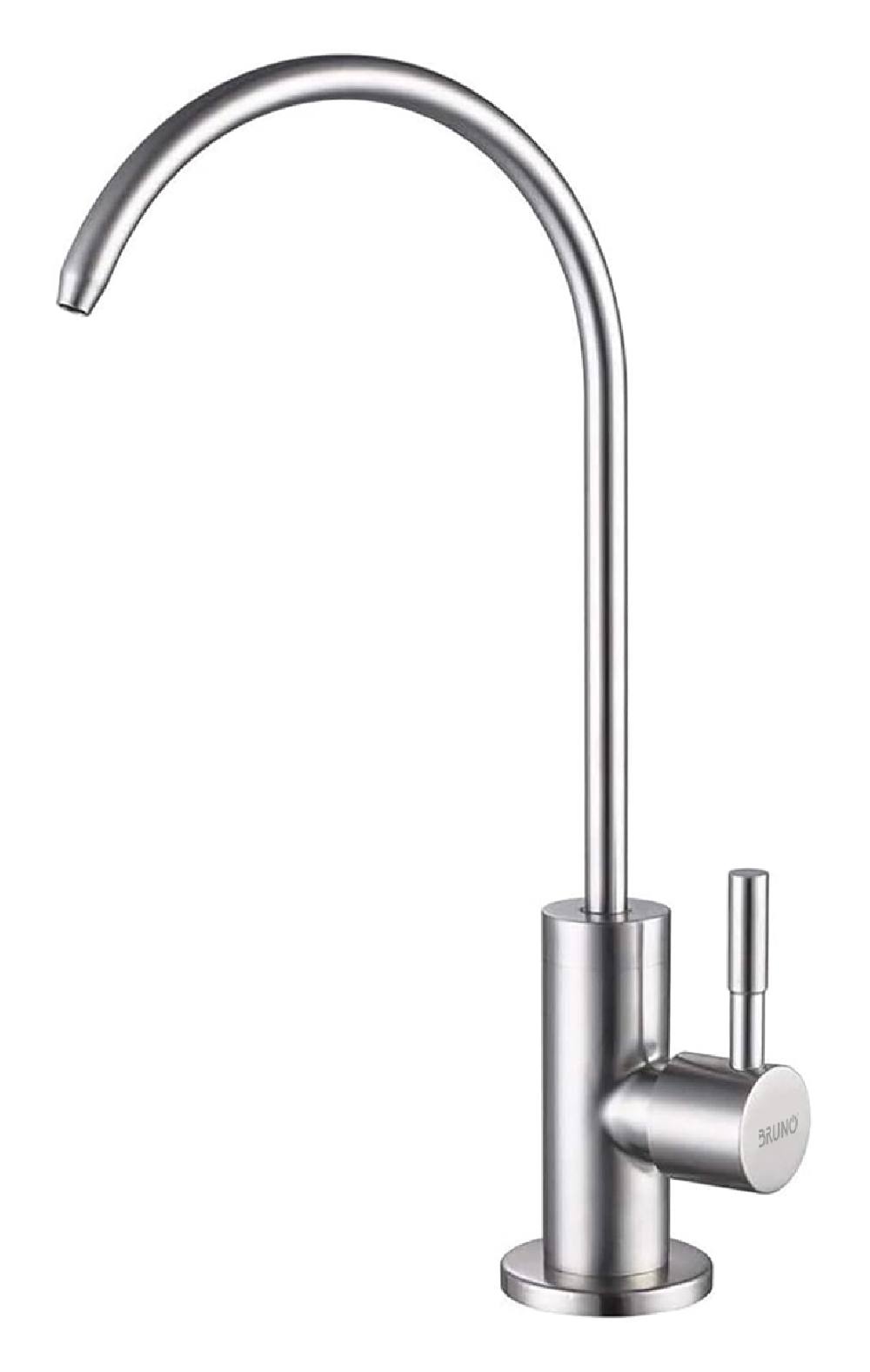 BRUNO μπαταρία πάγκου κουζίνας BRN-0242 για φίλτρο νερού, ασημί