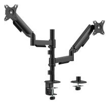 BRATECK βάση γραφείου για 2x οθόνες LDT97-C024PE, 17-32", έως 9kg