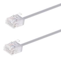 POWERTECH καλώδιο δικτύου CAB-N440, Cat 6A U/UTP, ultra slim, copper, 500MHz, 1m, γκρι