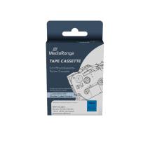 Ετικέτες Γενικής Χρήσης Mediarange (Brother TZ-531/TZe-531, 12mm, 8m, Laminated and Permanent Adhesive, Black on Blue) (MRBTZ531
