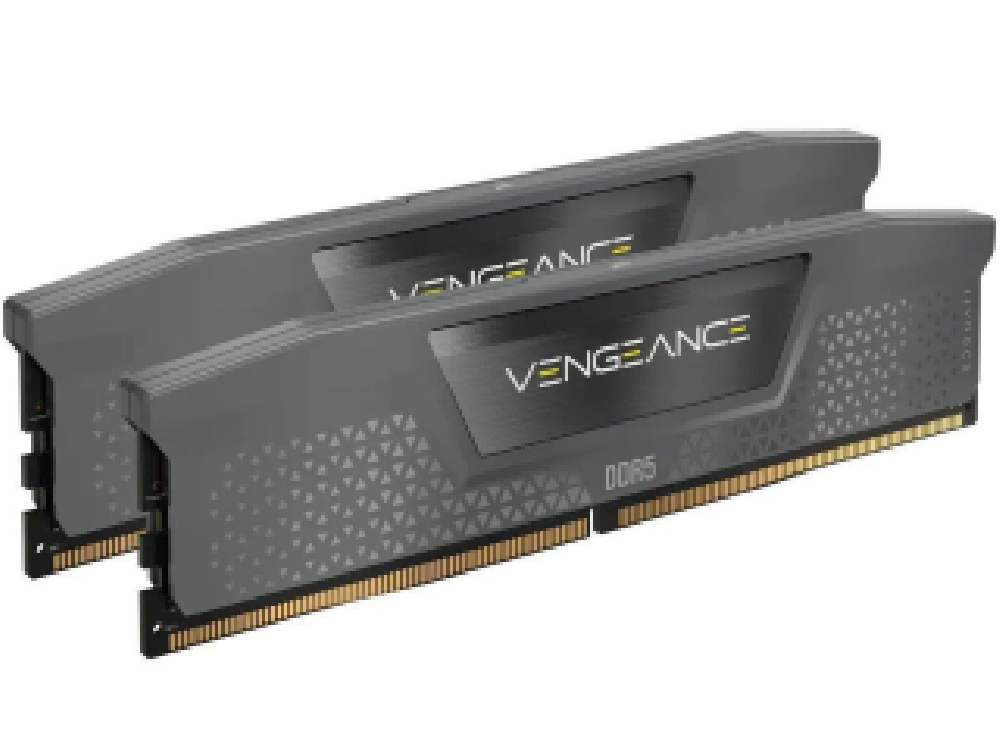 CORSAIR RAM DIMM XMS5 KIT 2x32GB CMK64GX5M2D6000Z40, DDR5, 6000MHz, LATENCY 40-50-50-96, 1.35V, VENGEANCE, INTEL XMP & AMD EXPO,