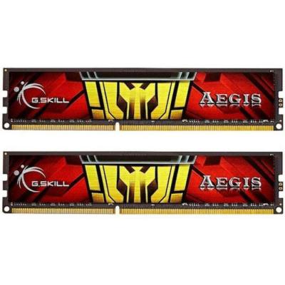 G.Skill Aegis DDR3 16GB RAM με 2x8GB Modules και Ταχύτητα 1333 για Desktop (F3-1333C9D-16GIS)