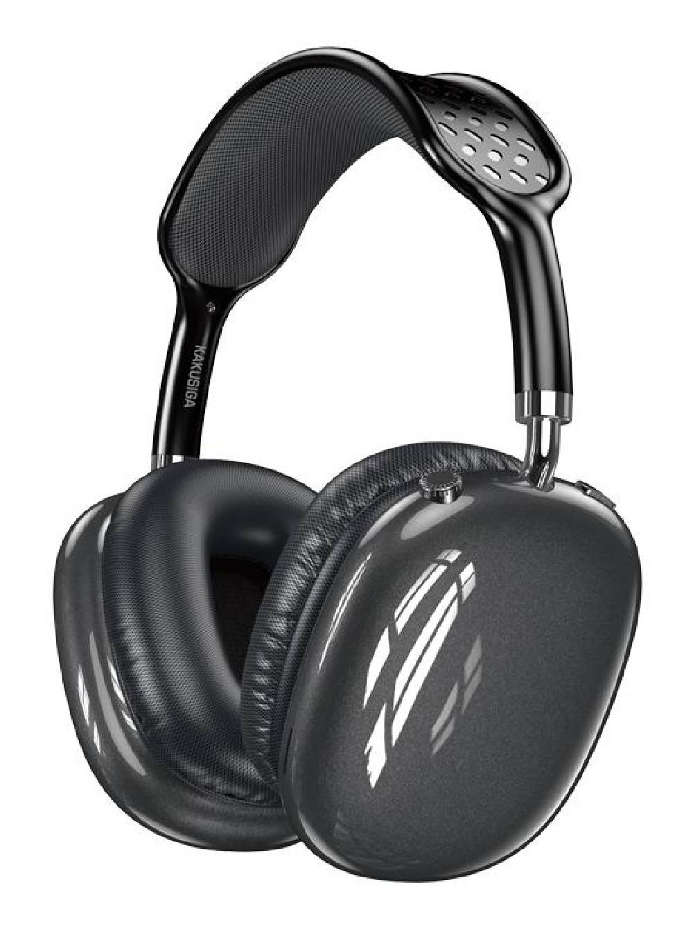 KAKUSIGA headphones KSC-1466, ασύρματα & ενσύρματα, micro SD, 40mm, 400mAh, μαύρα