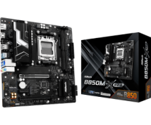 ASROCK MB B850M-X R2.0, SOCKET AMD AM5, CS AMD B850, 2 DIMM SOCKETS DDR5, HDMI/ DP, PCI-E GEN 4.0, GIGABIT LAN, MICRO-ATX, 3YW.