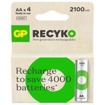 GP ReCyko 2100mAh rechargeable batteries  AA / R6 Ni-MH  (GPB20982)