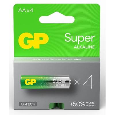 GP Super Alkaline G-TECH LR6/AA Alkaline Battery (GPB20300)