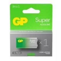 GP Super Alkaline G-TECH 6LR61/9V Alkaline Battery (GPB20309)