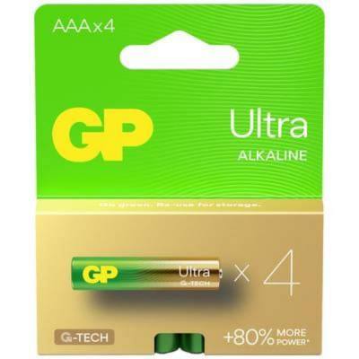 GP Ultra Alkaline G-TECH LR03 / AAA alkaline battery (GPB20477)