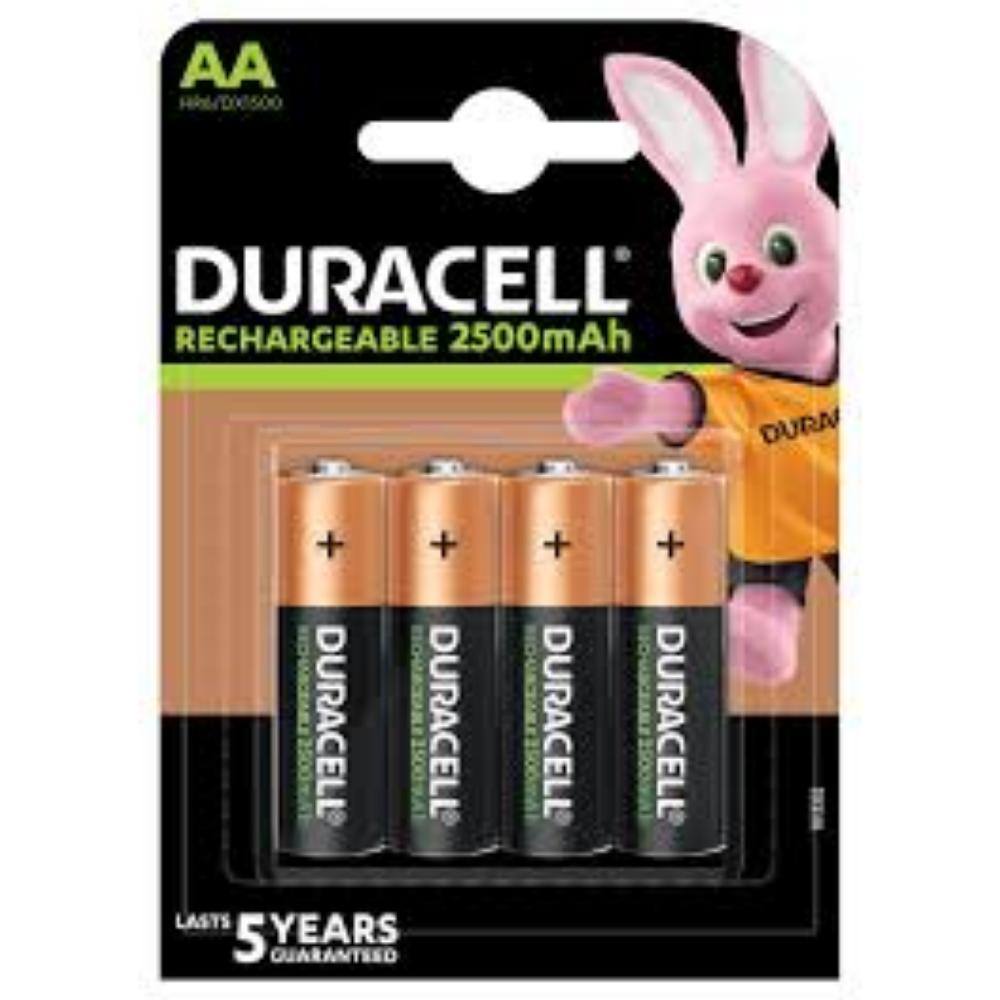 Duracell Rechargeable Ni-MH R6/AA 2500 mAh (blister) - 4 sztuki (DUR13362)