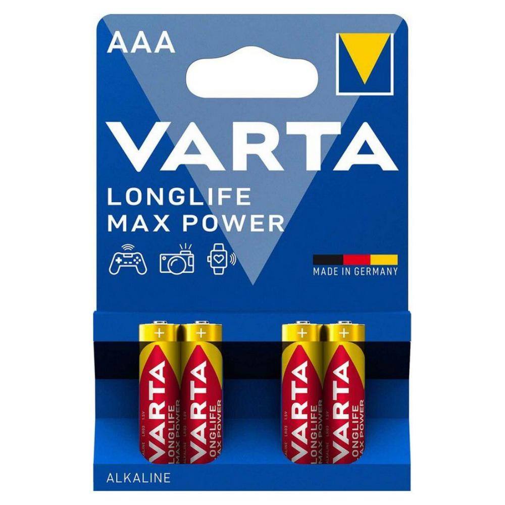 Varta Max Power 4703 (Max Tech) batteries - 4 pieces AAA / LR03  (VART20633)