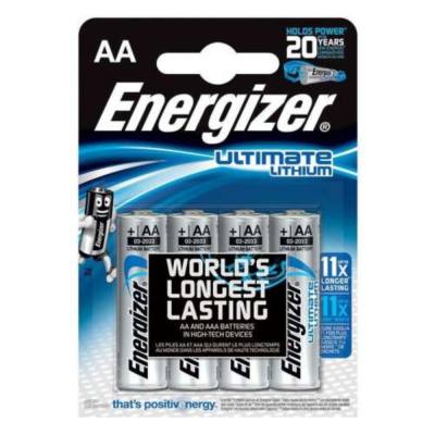 Energizer L91 Ultimate Lithium R6 AA photo Lithium battery (ENE3539)