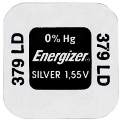 Energizer Silver Mini Battery 379/G0/SR521SW (ENE158)