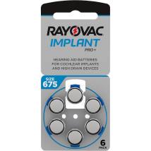 Rayovac 675 IMPLANT PRO + MF Hearing aid batteries (RAY14849)