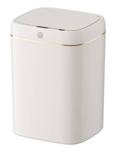 HOME USE κάδος απορριμμάτων HUH-0251 με φωτοκύτταρο, 9lt, λευκός