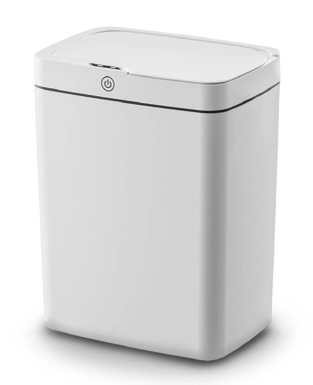 HOME USE κάδος απορριμμάτων HUH-0253 με φωτοκύτταρο, 13lt, λευκός