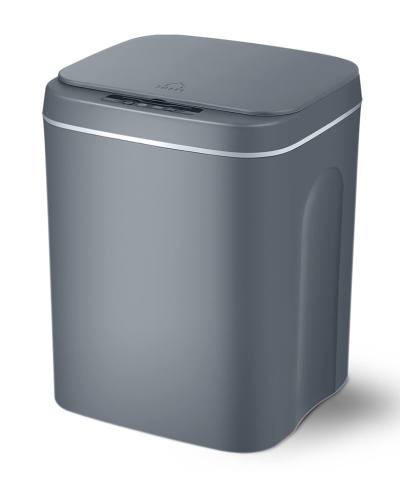 HOME USE κάδος απορριμμάτων HUH-0254 με φωτοκύτταρο, 10.5lt, γκρι