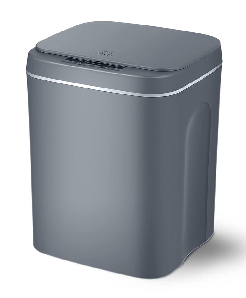 HOME USE κάδος απορριμμάτων HUH-0254 με φωτοκύτταρο, 10.5lt, γκρι