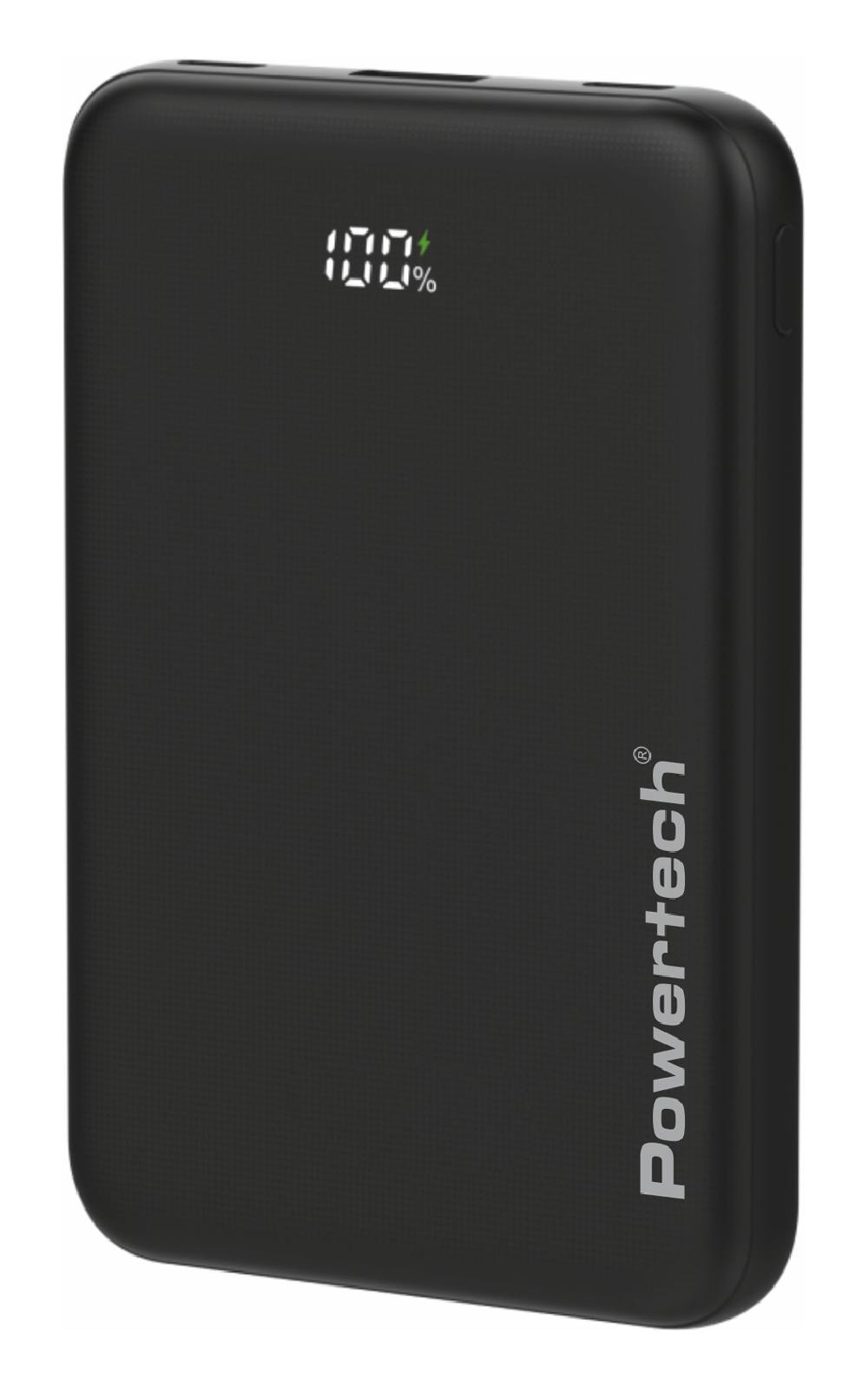 POWERTECH power bank PT-1502 με οθόνη, 10000mAh, 22.5W, μαύρο
