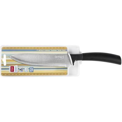 Μαχαίρι Σεφ με Επικάλυψη Tιτανίου και Ανθεκτική Λαβή 15cm KANT Lamart LT2066 Μαύρο