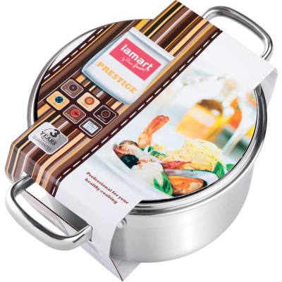 Κατσαρόλα PRESTIGE SS 16x9,5cm Stainless Steel Lamart LTSS1695