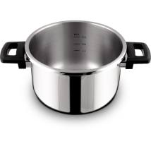 Χύτρα Ταχύτητας STEAM 5lt Lamart LT1227 Ασημί/Κόκκινο