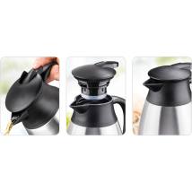 Κανάτα Θερμός Ανοξείδωτη 1,5lt Lamart LT4032 Ασημί