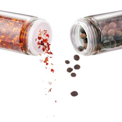 Θήκες Μπαχαρικών Lamart LT7017 Γυάλινες σε Περιστρεφόμενη Βάση 8τεμ.