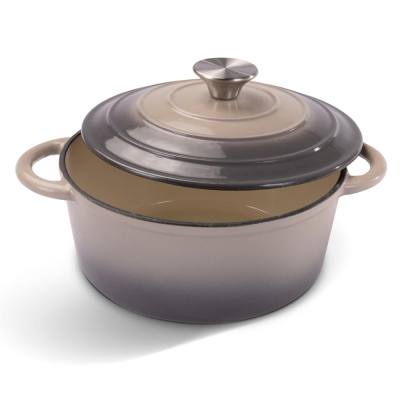 Κατσαρόλα Εμαγιέ 22x9.5cm 2.7lt Lamart IRON LT1301