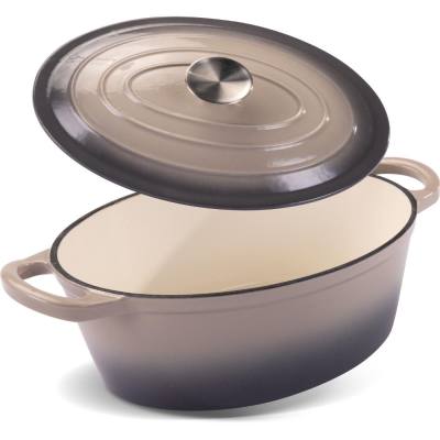 Κατσαρόλα Oval Εμαγιέ 28x11.2cm 3.5lt Lamart IRON LT1305
