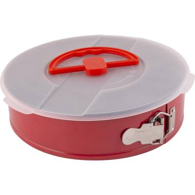 Φόρμα Ζαχαροπλαστικής Lamart LT3104με Αποσπώμενη Βάση και Καπάκι Αντικολλητική 26×6,5cm