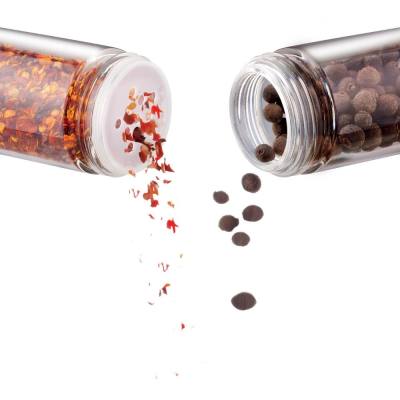 Θήκες Μπαχαρικών Lamart LT7044  Γυάλινες σε Περιστρεφόμενη Βάση 12τεμ.