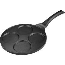 Τηγάνι CREPE Pancake Αντικολλητικό Αλουμινίο 26cm Lamart LT1131 Μαύρο 42002831