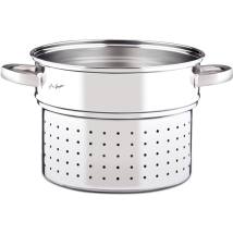 Κατσαρόλα Ζυμαρικών PASTA  με Σουρωτήρι 24cm 8lt Stainless Steel Lamart LTSS2417