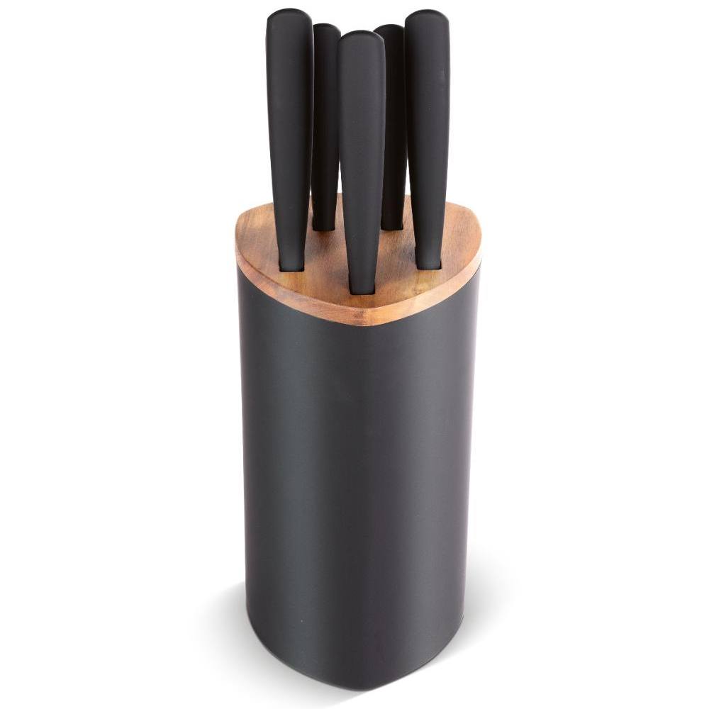 Σετ Μαχαιριών 5τεμ. με Βάση Lamart LT2150