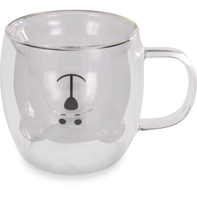 Σετ Ποτήρια VASO Lamart LT9125 Γυάλινα με Διπλό Τοίχωμα 250ml Διάφανα 2 Τεμ