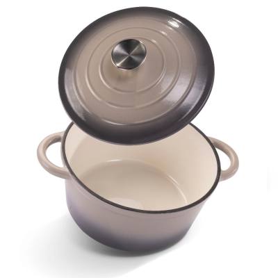 Κατσαρόλα Εμαγιέ 24x11.8cm 4.8lt Lamart IRON LT1302