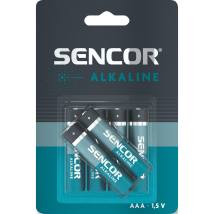 Μπαταρία Αλκαλική Sencor SBA LR03 size AAA 4+2τμχ