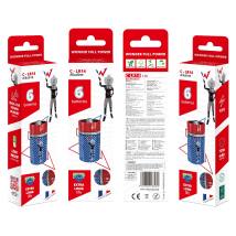 Μπαταρία Αλκαλική Wonder Full Power C-LR14 1.5V  Τεμ. 6