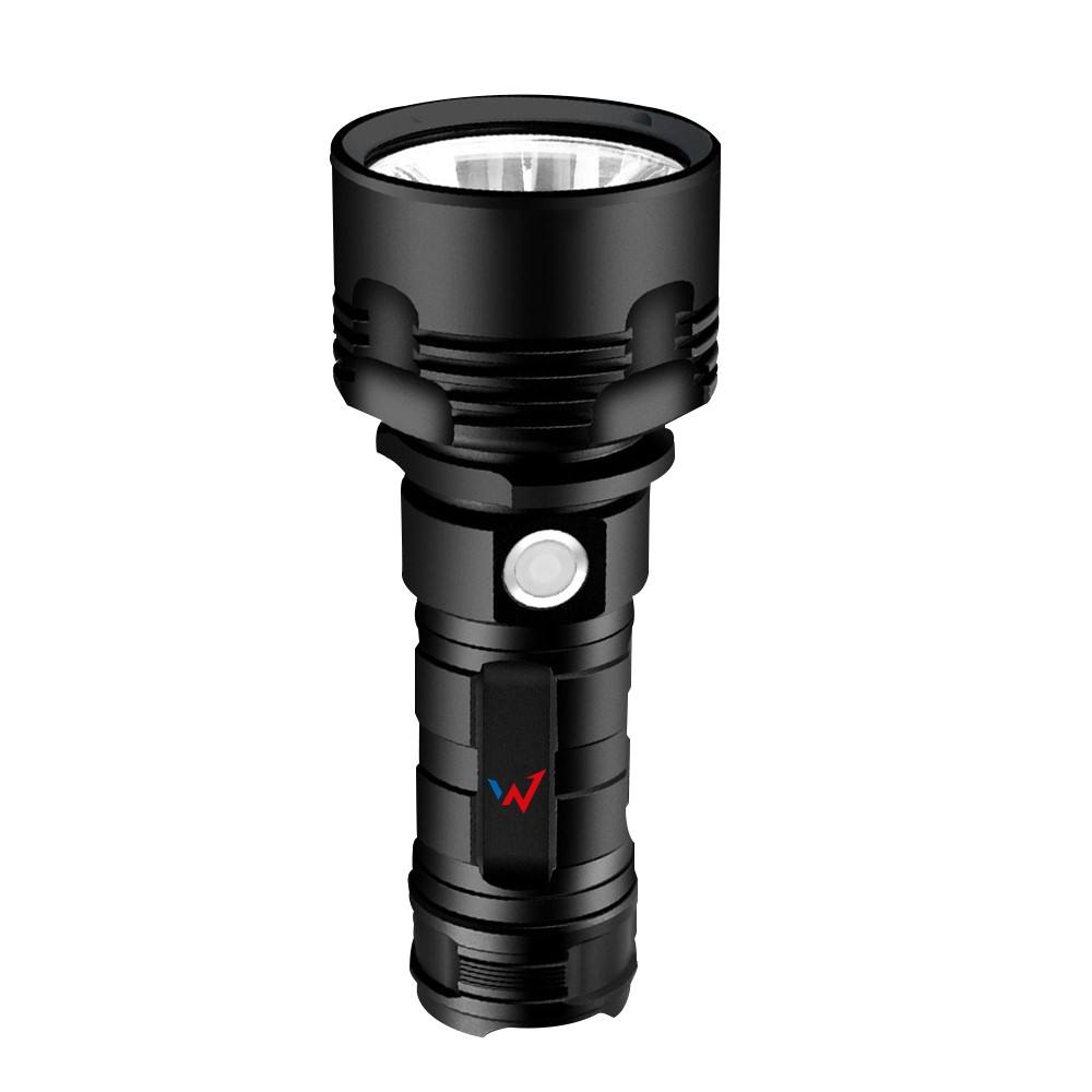 Επαναφορτιζόμενος Φακός Wonder Wt10001W 1000 Lumens Απόσταση Δέσμης: 500m Αυτονομία: 4h Βάρος: 310gr IP44 Αλουμινίου