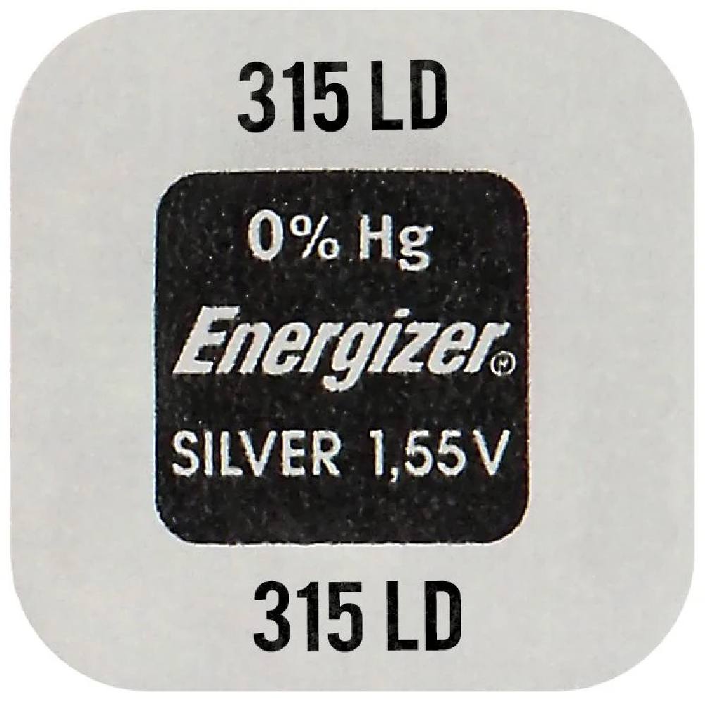 Buttoncell Energizer 315LD SR716SW 1.55V Τεμ. 1