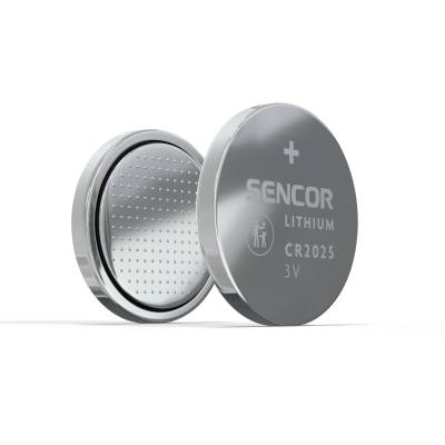 Μπαταρία Λιθίου Sencor SBA CR2025 3V 1τμχ