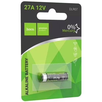 Μπαταρία Αλκαλική Hoco DLR07 A27/27A/CA22/EL812/EL812/G27A/GP27A/L828/MN27 12V Τεμ. 1