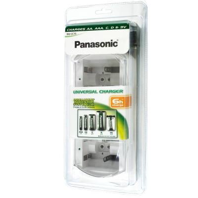 Φορτιστής Μπαταριών Panasonic BQ-CC15 Universal 4 Θέσεων και Αυτόματη Αναγνώριση Πλήρους Φόρτισης. Γρήγορη Φόρτιση 6 Ωρών Συμβατ