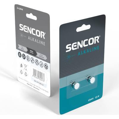 Buttoncell Sencor SBA LR44 Τεμ. 2