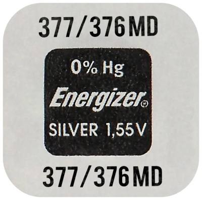 Buttoncell Energizer 377-376 SR626SW SR626W Τεμ. 1