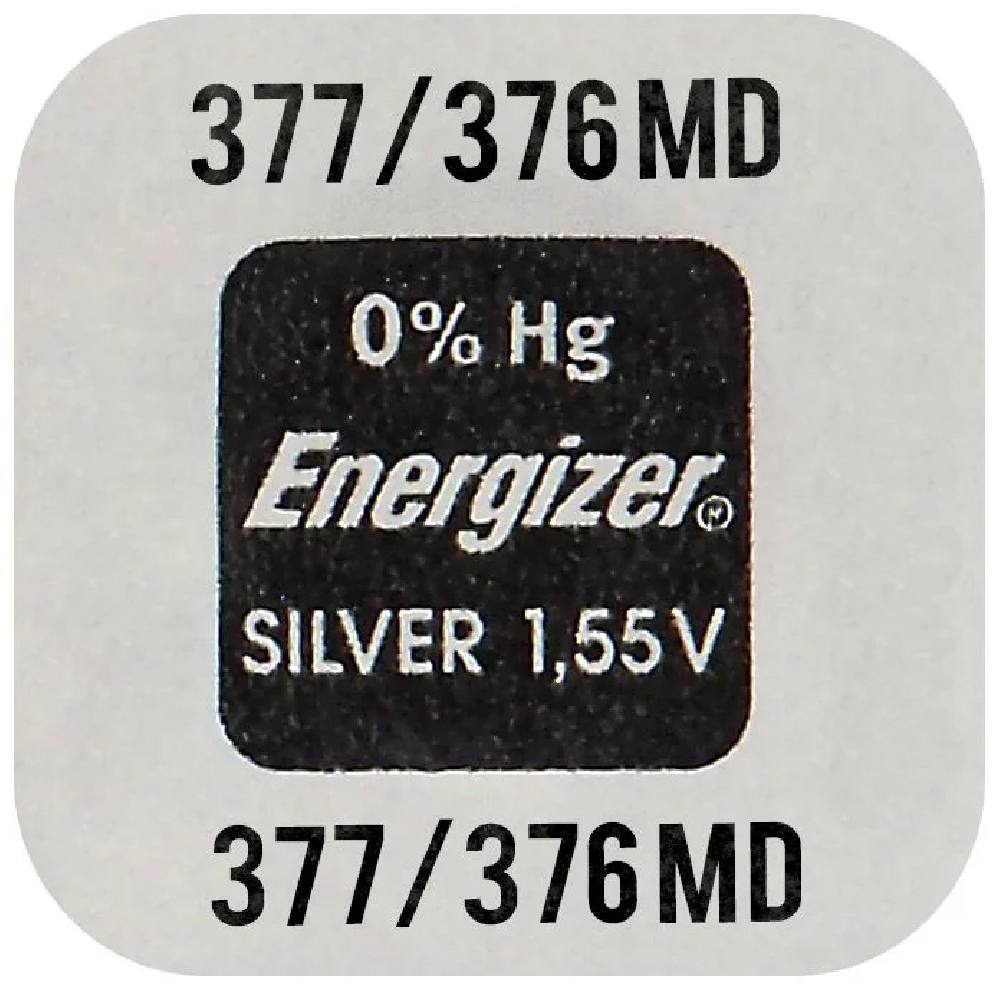 Buttoncell Energizer 377-376 SR626SW SR626W Τεμ. 1