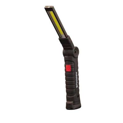 Επαναφορτιζόμενος Φακός Εργασίας Duracell Maximus 3+1 Watt IP20 290 Lumens/Απόσταση 19m/Διάρκεια: 7h Μαύρος